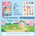 Children's Enlightenment Puzzle Jelly Sticker Book