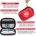 127-Piece Small Waterproof Hard-Shell Medical First Aid Kit