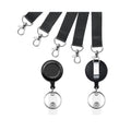 Clear Vertical Id Badge Holder With Lanyards