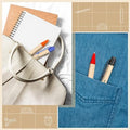 Eco Friendly Push-Action Cardboard Ballpoint Pen