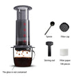 Coffee Press Portable Coffee Maker For Camping & Travel