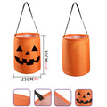 Led Halloween Party Favor Bags With Pumpkin Smile Face