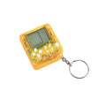 Mini Tetris Game Console Keychain