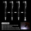 2 in 1 Ballpoint Pen with Flashlight LED