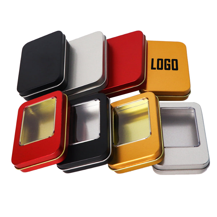 Overall Painted Tin Box
