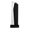 Crystal Award With Metal Plate