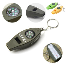 4-in-1 Multi-Function Survival Keychain