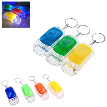 Car Shaped LED Flashlight Keychain