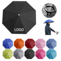 Outdoor Folding Fishing Large Headwear Umbrella Hat