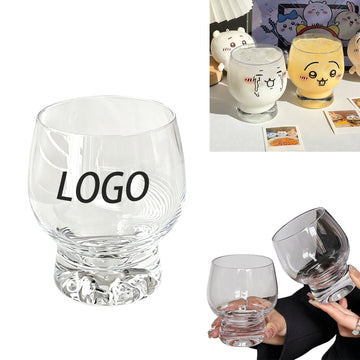 Round Belly Glass Tumbler（12oz）