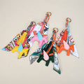 Pegasus Bag Charm With Silk Scarf