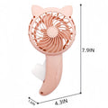 Cute Pp Material Handheld Small Fan