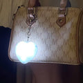 Glow Heart Keychain