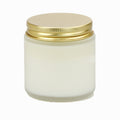 Frosted Glass Scented Candle Jar