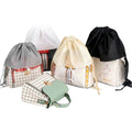 Shoe Bags Non-Woven Drawstring Shoes Organizers Set Of 5