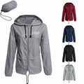 Raincoat Jacket Outdoor Hooded Windbreaker