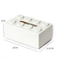 Building Block Plastic Tissue Box
