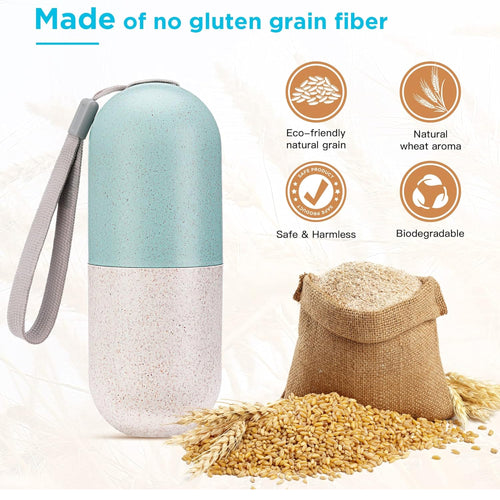 2 In 1 Weekly Pill Organizer With Cutter Moisture Proof