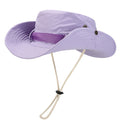 Wide Brim Bucket Hat