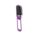 Folding Hair Brush With Mirror