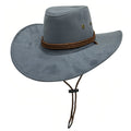 Western Suede Cowboy Hat