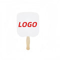 Paper Fan With Square Wooden Handle