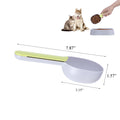 Small Round Pets Food Scoop With Clip