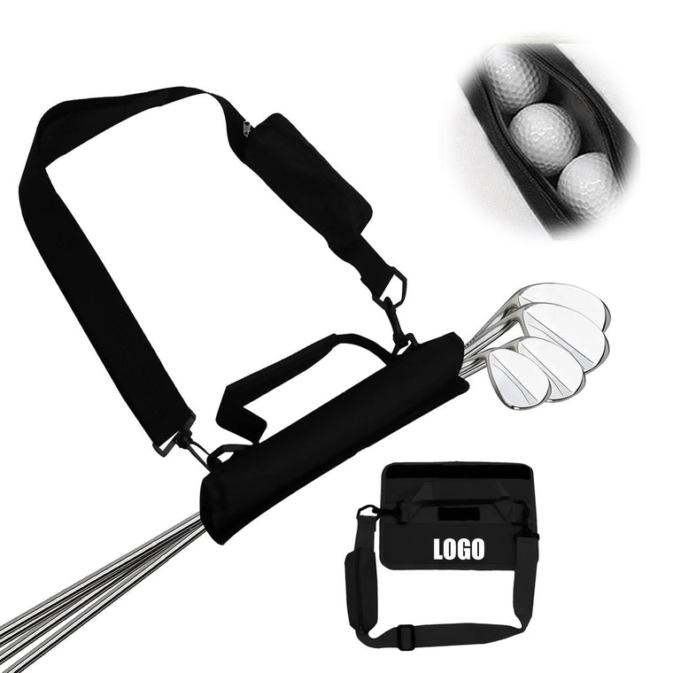 Lightweight Golf Club Bag W/Ball Pouch