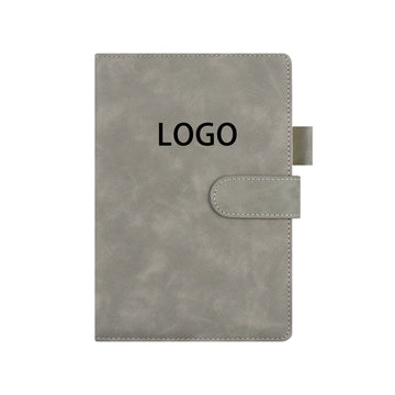 Business Notebook With Magnetic Snap Fastener