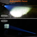 Adjustable Focus Tactical Flashlight