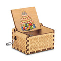Wooden Merry Christmas Music Box