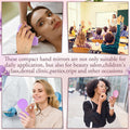 Pocket Small Round Portable Folding Makeup Mirror
