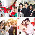 Acrylic Photo Frame Keychain Holder