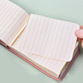 A7  Portable Notebook with PU Leather Cover and Elastic Band