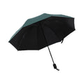 Manual Black Handle Outward Folding Umbrella
