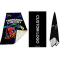 Luxury Cotton Velour Terry Beach Towel 30 X 60 Inch