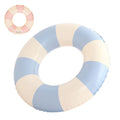 Summer Beach Pool Thickened Striped Swimming Ring