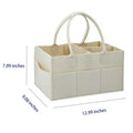 Baby Diaper Caddy Organizer with Handle
