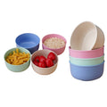 Reusable Eco-Friendly Degradable Wheat Straw Bowl With Spoon