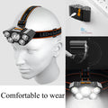 Rechargeable Headlamp Flashlight - 5 Lights 5 Modes