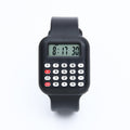 2 In 1 Portable Calculator Watch Unisex Digital Wristwatch