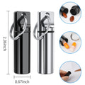 Small Portable Pill Box Keychain