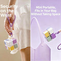 Magnetic Cube-Shaped Pill Box With Handle