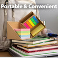 Sticky Notes Organizer Cube with Pen Holder