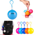 Promotional Disposable Raincoat Keychain