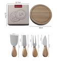 Harper Mini Bamboo Cheese Board Knife Set