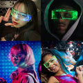 LED Visor Glasses
