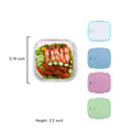 Square Glass Food Containers With Lids