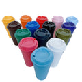 16 Oz Simple Plastic Straight Drinking Mug