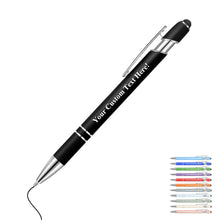 2 In 1 Aluminum Handle Touch Ballpoint Pen